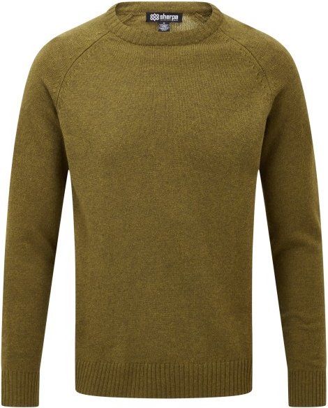 Sherpa - Kangtega Crew Sweater - Merinopullover Gr XL oliv