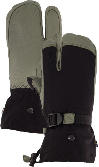 Stoic - Kid's Wool NalluSt. 3 Finger - Handschuhe Gr 6 schwarz