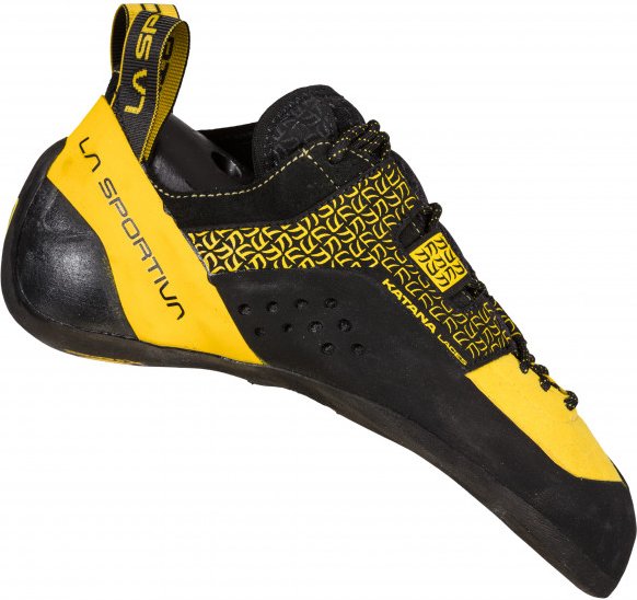 La Sportiva - Katana Laces - Kletterschuhe Gr 38 schwarz/gelb/oliv