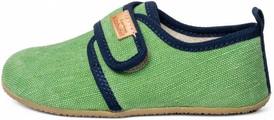 Living Kitzbühel - Kid's Klettmodell Soccer Champ - Hüttenschuhe Gr 25 grün