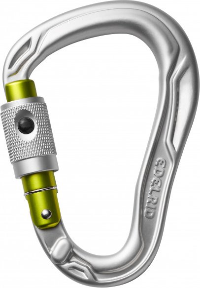 Edelrid - HMS Bullet Permalock - HMS-Karabiner grau
