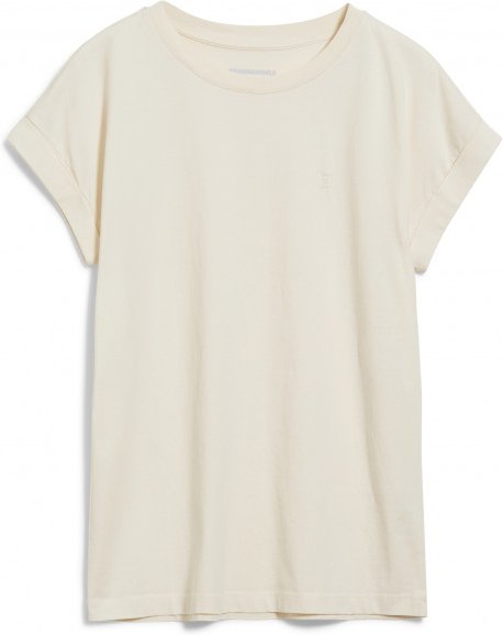 ARMEDANGELS - Women's Idaa Logo - T-Shirt Gr XS beige