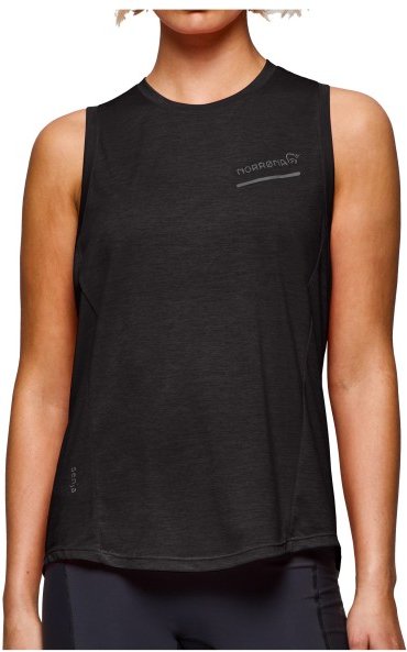 Norrøna - Women's Senja Equaliser Tank Top - Laufshirt Gr M schwarz