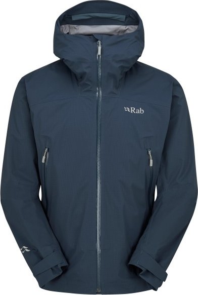 Thumbnail - Rab - Firewall Light Jacket - Regenjacke Gr XL blau
