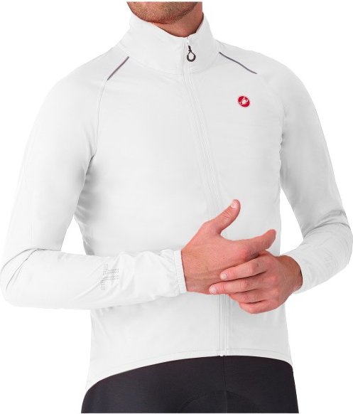 Castelli - Emergency 3 Rain Jacket - Fahrradjacke Gr XXL weiß