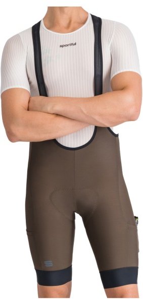 Sportful - Giara 2 Bibshort - Radhose Gr L braun