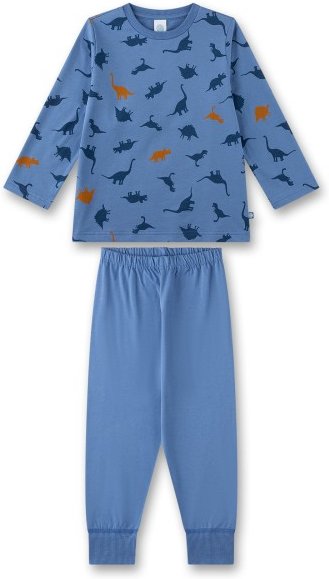Sanetta - Kid's Pyjama Long AOP 233560 - Schlafanzug Gr 98 blau