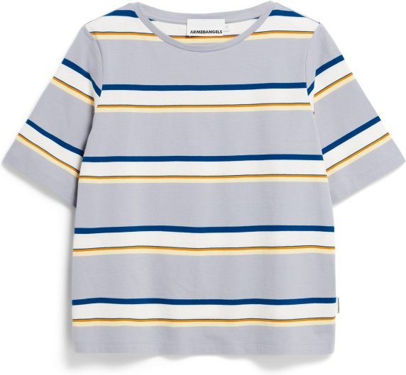ARMEDANGELS - Women's Finiaa Multi Stripes - T-Shirt Gr XXL grau