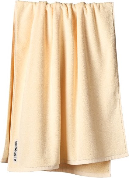 Bongusta - Naram Bath Towels - Badehandtuch Gr 70 x 140 cm vanilla