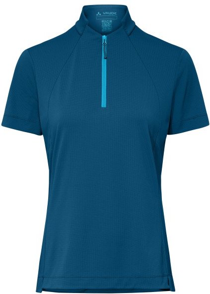 Thumbnail - Vaude - Women's Adlux Half Zip Shirt - Radtrikot Gr 42 blau