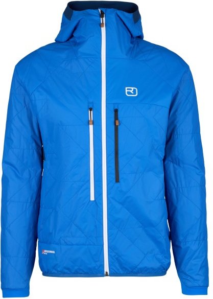 Thumbnail - Ortovox - Swisswool Piz Boé Jacket - Skijacke Gr L blau