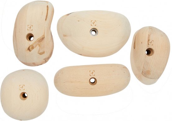 Metolius - Wood Grips 5 Pack - Klettergriffe Gr 5-Pack beige