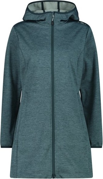 CMP - Women's Woman Parka Fix Hood - Softshelljacke Gr 36 blau