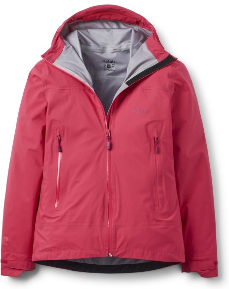 Rab - Women's Firewall Light Jacket - Regenjacke Gr 36 rot