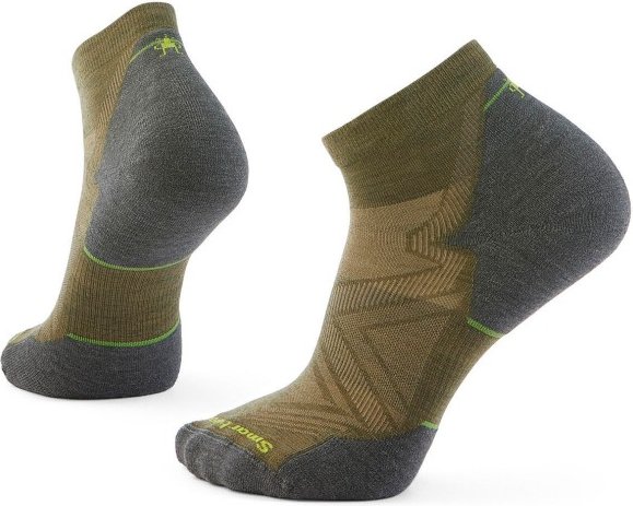 Smartwool - Performance Run Targeted Cushion Ankle - Laufsocken Gr L grau
