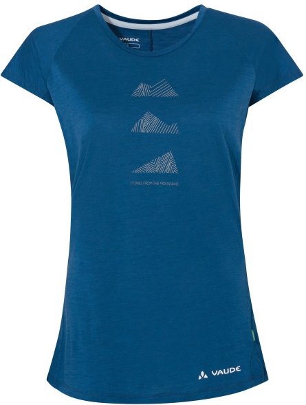 Vaude - Women's Tekoa Wool - Merinoshirt Gr 40 blau