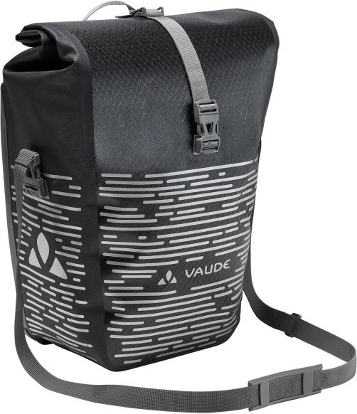Vaude - Aqua Back Luminum Single II - Gepäckträgertasche Gr 24 l grau