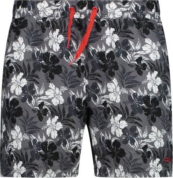 CMP - Printed Shorts - Badehose Gr 46 grau