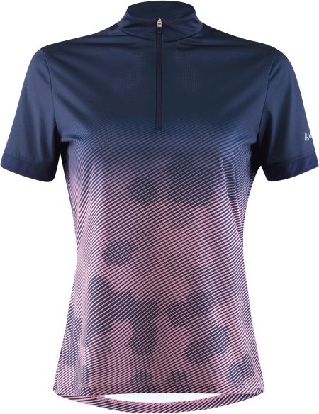 Löffler - Women's Bike Shirt Half-Zip Maja - Radtrikot Gr 44 blau