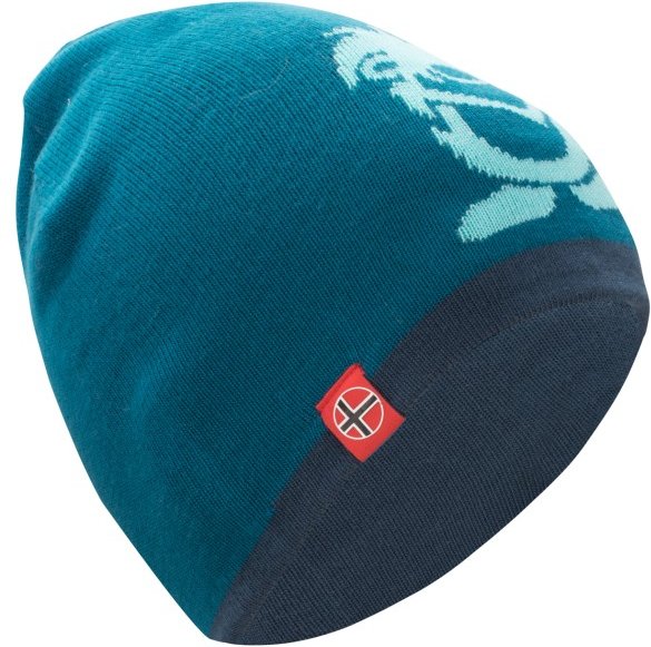 Trollkids - Kid's Troll Beanie - Mütze Gr 52-56 cm - 6-12 Years blau