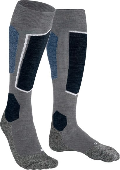 Falke - SK6 Pro - Skisocken Gr 44-45 grau