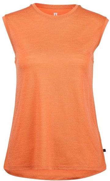Heber Peak - Women's MerinoMix150 PineconeHe. Loose Tank - Merinoshirt Gr S orange