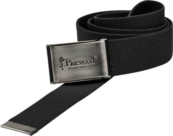 Pinewood - Canvas Gürtel - Gürtel Gr 120 x 4 cm schwarz