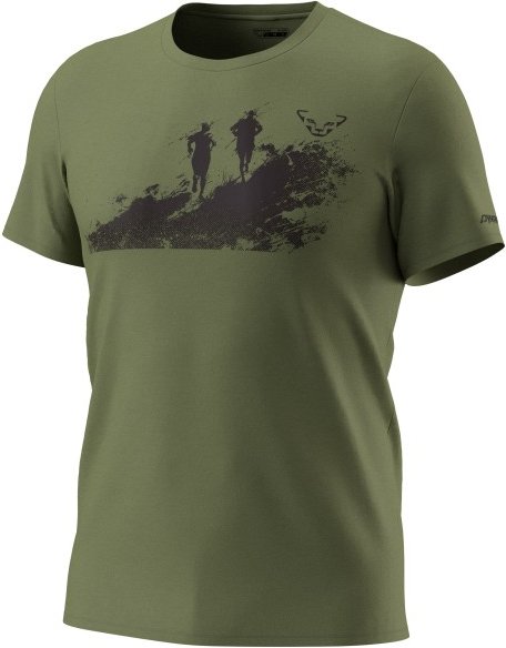 Dynafit - Graphic Cotton S/S Tee - T-Shirt Gr 46 oliv