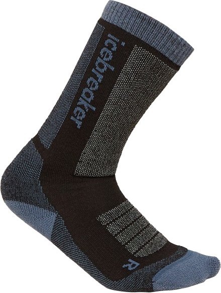 Icebreaker - Kid's Merino Ski+ Medium OTC - Skisocken Gr L schwarz