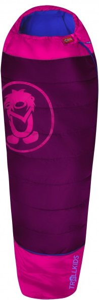 Thumbnail - Trollkids - Kid's Fjell Dreamer Extendable - Kinderschlafsack Gr 160-190 x 68 x 45 cm - Body Length: 130-170 cm lila