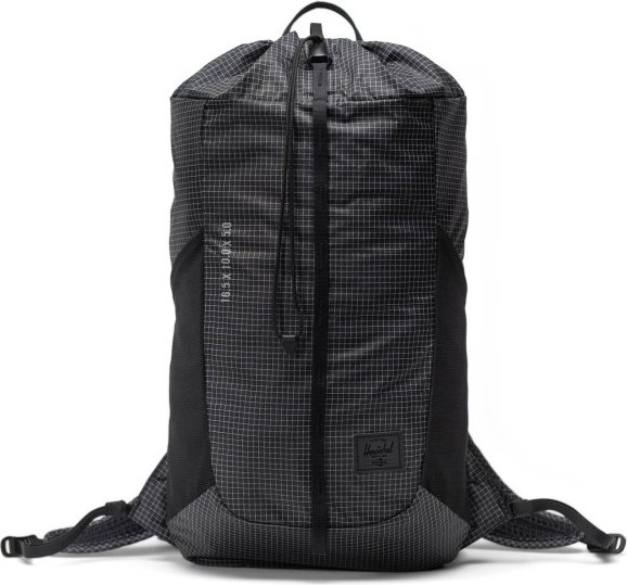 Herschel - Ultralight Cinch Daypack 14 - Wanderrucksack Gr 14 l schwarz/grau