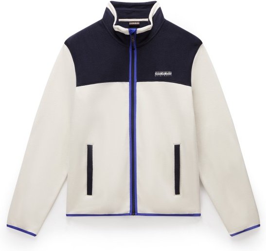 Thumbnail - Napapijri - T-Dergana Full Zip - Fleecejacke Gr L weiß