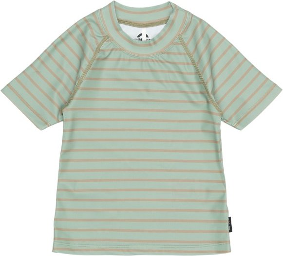 Thumbnail - Mikk-Line - Kid's UV Shirt Recycled AOP - Lycra Gr 74/80 - 9-12 Months grau/grün