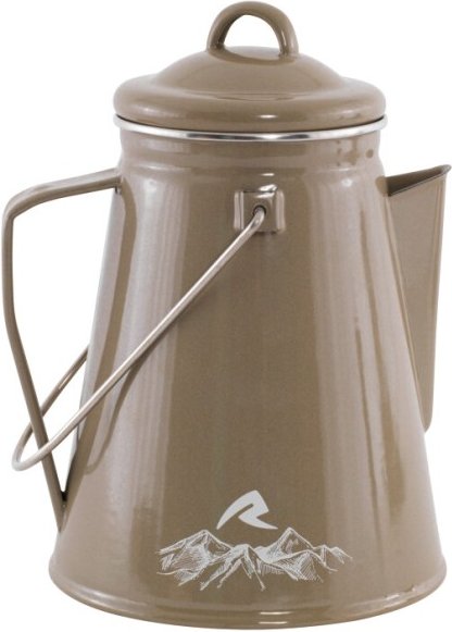 Robens - Tongass Emaille-Kessel - Kanne Gr 17 x 23 cm khaki