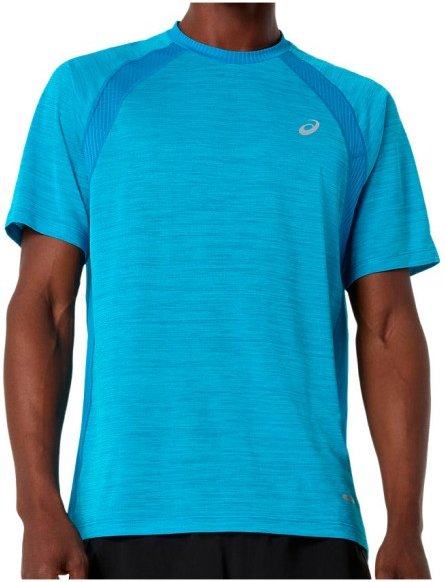 Thumbnail - Asics - Road S/S Top - Laufshirt Gr M blau