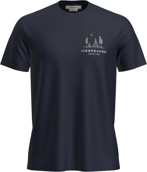 Icebreaker - Merino 150 Tech Lite S/S Tee Peaceful Pass - Merinoshirt Gr XXL blau