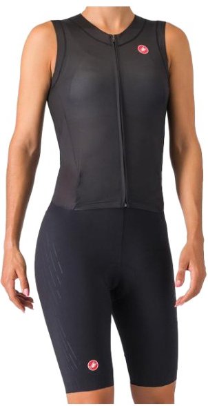 Castelli - Women's Free Sanremo Tri Suit Sleeveless - Radeinteiler Gr XL schwarz