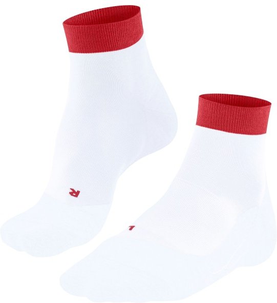 Falke - Women's Falke RU4 Short - Laufsocken Gr 41-42 weiß/rot