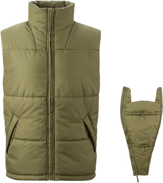 Mamalila - Trageweste Stockholm - Kunstfaserweste Gr XL/XXL oliv