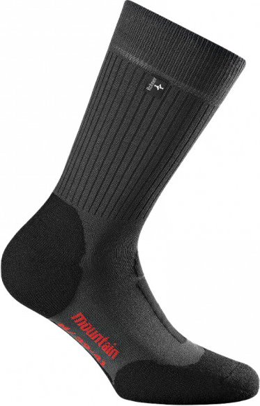 Thumbnail - Rohner - Mountain Trekking L/R - Wandersocken Gr 36-38 schwarz