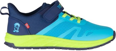 Thumbnail - Trollkids - Kid's Alesund Sneaker - Freizeitschuhe Gr 26 blau/ spring leaf