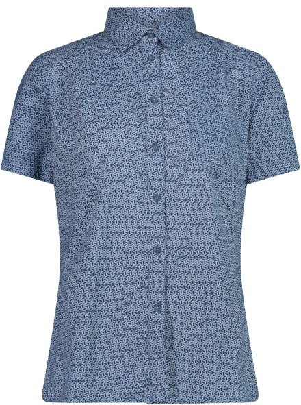 CMP - Women's Shirt with Chest Pocket - Bluse Gr 42 grau