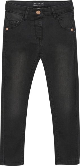 Minymo - Kid's Jeans Stretch Slim Fit Girls - Jeans Gr 104 schwarz