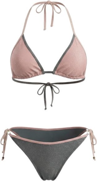 Banana Moon - Women's Mundoioka Glitterwave - Bikini Gr 34 grau