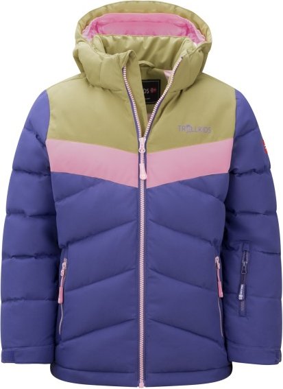 Trollkids - Girl's Gryllefjord Jacket - Winterjacke Gr 104 blau