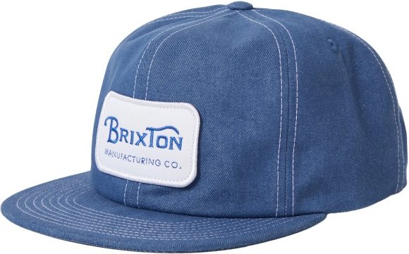 Brixton - Grade Snapback - Cap Gr One Size blau