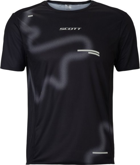 Scott - Tee Rc Run S/S - Laufshirt Gr XXL schwarz