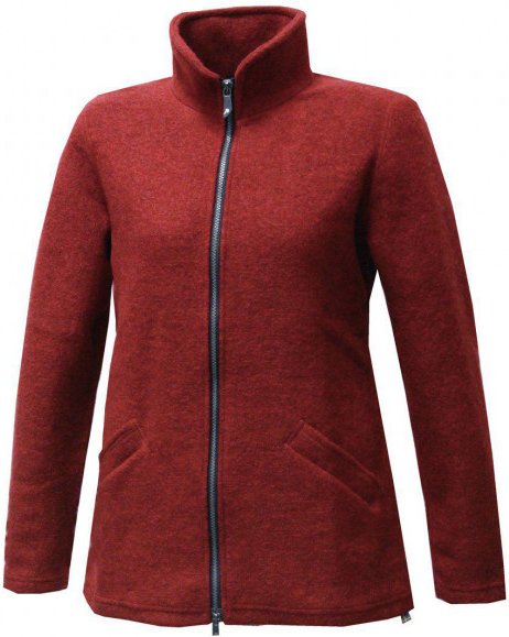 Ivanhoe of Sweden - Women's Brodal Long Classic - Wolljacke Gr 44 rot