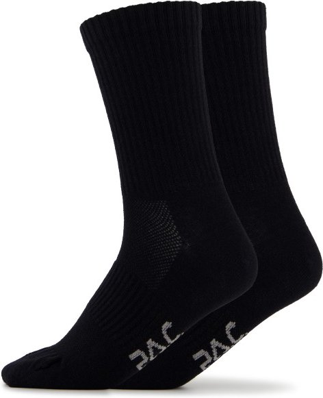 P.A.C. - Logo-Socke 2-Pack Everyday Crew - Multifunktionssocken Gr 43-46 schwarz
