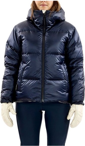 The Mountain Studio - Women's Pertex Reversible Tecno Down Jacket - Daunenjacke Gr L blau